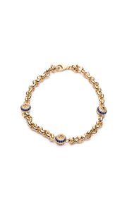 The Gold Charm Bracelet