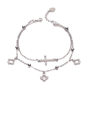 The Cross Charm Bracelet