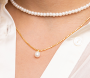 Freshwater Pearl Drop Necklaces