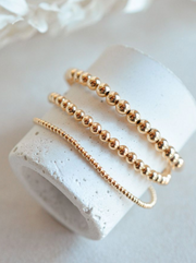 The Makenna Gold Bead Stack