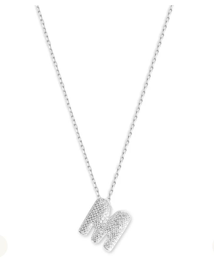 The Bubble Letter Necklace