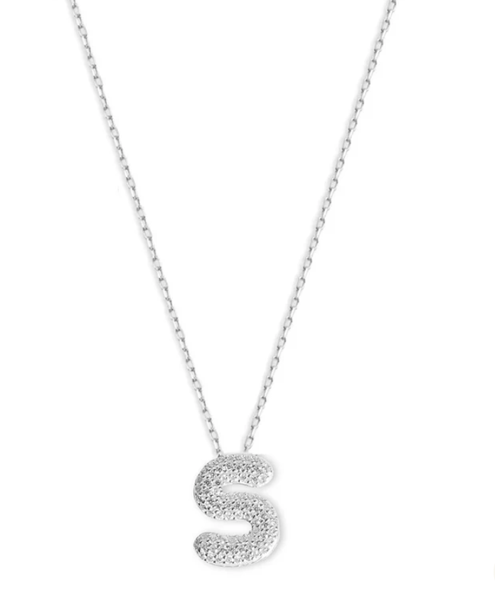 The Bubble Letter Necklace